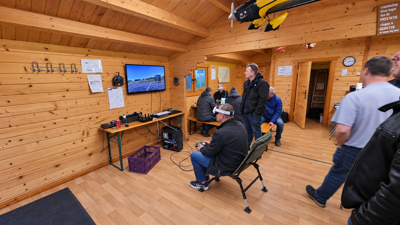 Modelvliegen in VR